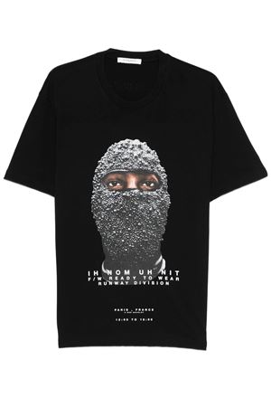 T-shirt Mask Edition in cotone nero IH NOM UH NIT | NUS26247009